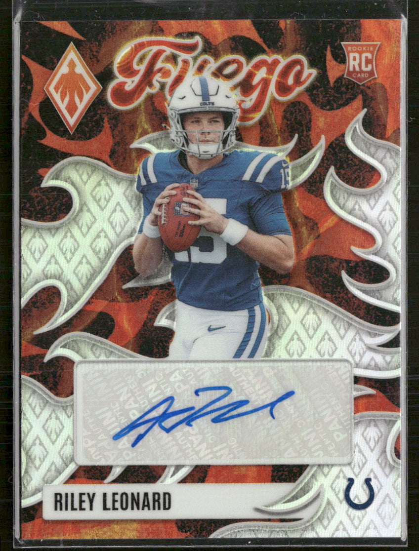 2025 Panini Phoenix Fuego Signatures Riley Leonard Auto #FUS-RLD