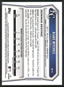 2026 Bowman Prospects Purple Blake Mitchell #/250 #BP-13