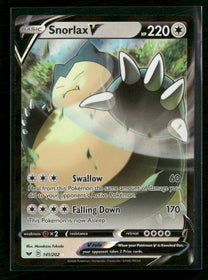SWSH01: Sword & Shield Base Set Snorlax V #141/202