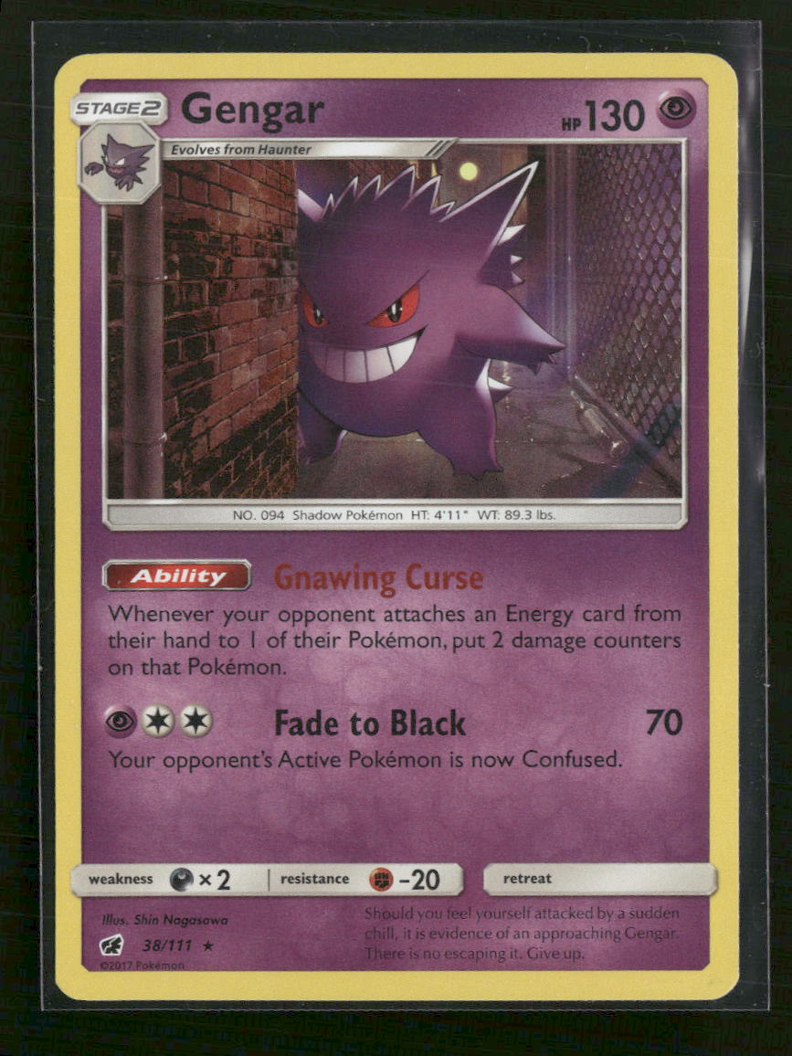 SM - Crimson Invasion Gengar #38/111