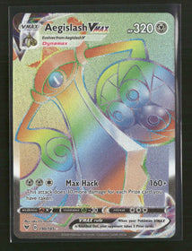 SWSH04: Vivid Voltage Aegislash VMAX (Secret) #190/185