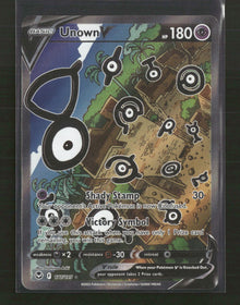 SWSH12: Silver Tempest Unown V (Alternate Full Art) #177/195