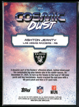 2025 Topps Chrome Cosmic Cosmic Dust Ashton Jeanty #CD-4