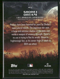 2025 Topps Chrome Update Night Terrors Shohei Ohtani #NT-2