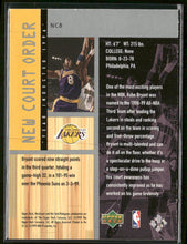 1999-00 Upper Deck Hardcourt New Court Order Kobe Bryant #NC8