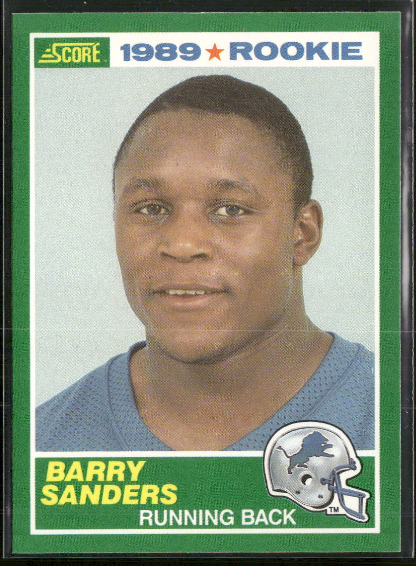 1989 Score Barry Sanders Rookie #257