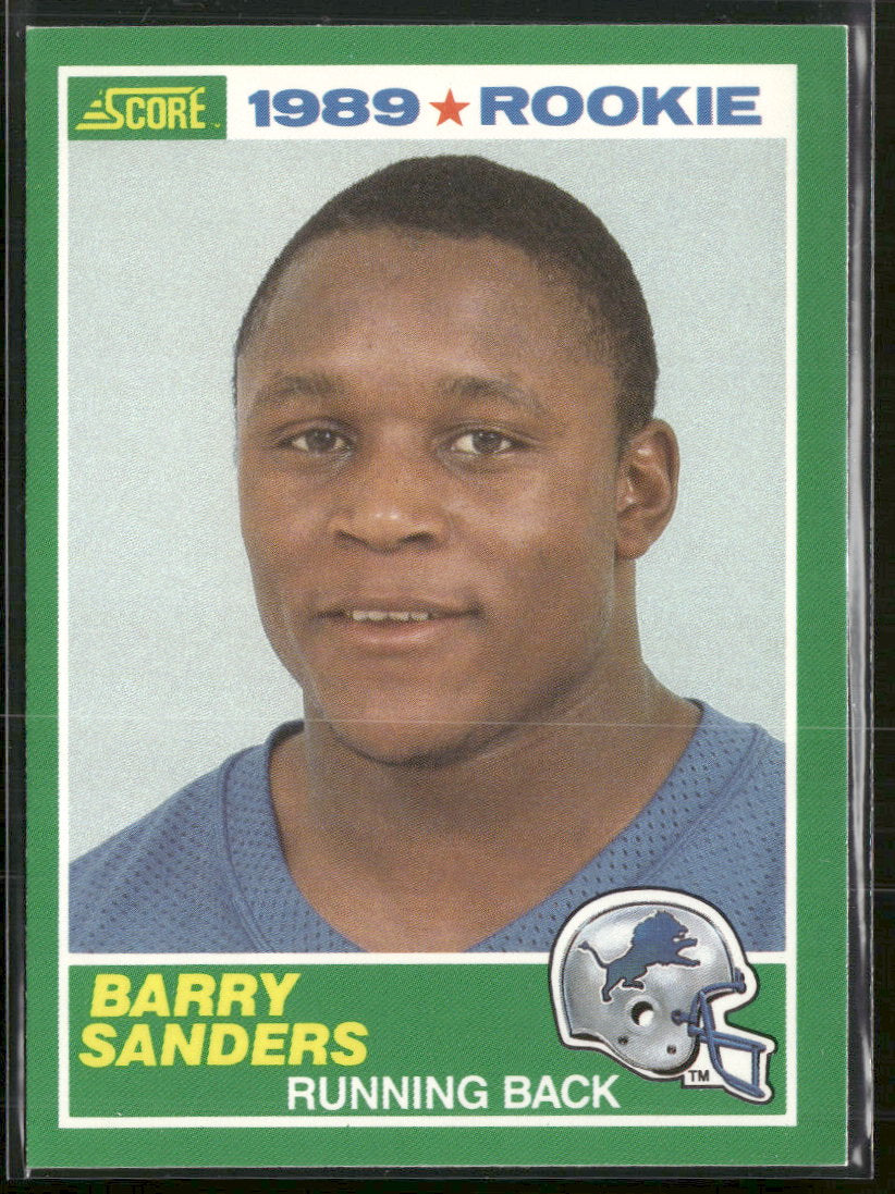 1989 Score Barry Sanders Rookie #257
