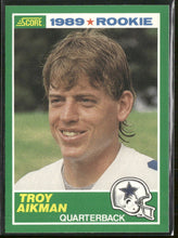 1989 Score Troy Aikman Rookie #270