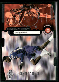 1998 Upper Deck Constant Threat Silver Die-Cut Randy Moss #CT3