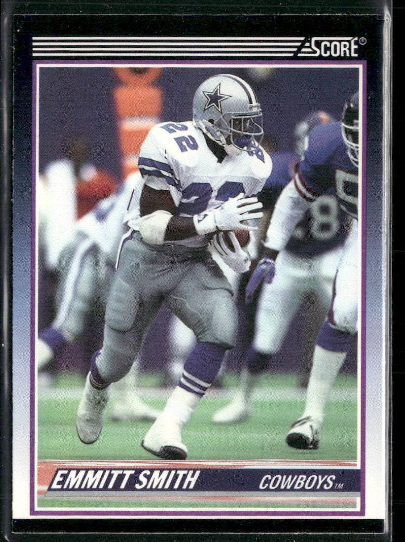 1990 Score Rookie & Traded Emmitt Smith Rookie #101T