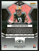2022 Panini Mosaic Mosaic Genesis Christian Watson Rookie #327