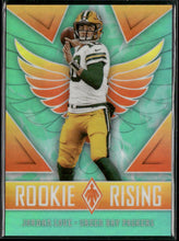 2020 Panini Phoenix Rookie Rising Teal Jordan Love #/175 #RR-4