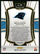 2025 Panini Select Zebra Prizm Bryce Young #145