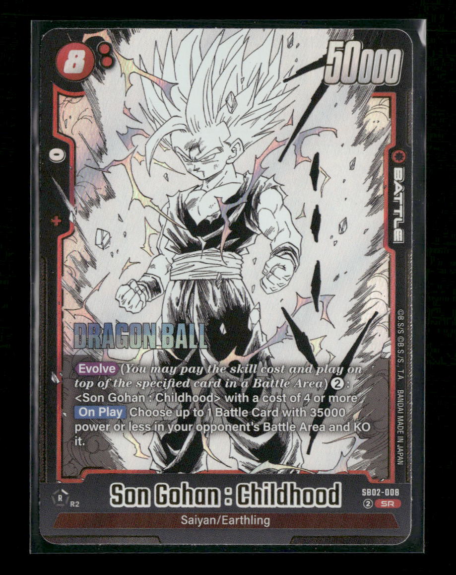 SB02: Manga Booster 02 Son Gohan: Childhood #SB02-008