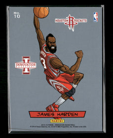 2013-14 Panini Innovation Kaboom James Harden #10