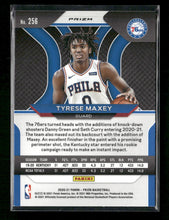 2020-21 Panini Prizm Pink Ice Prizms Tyrese Maxey Rookie #256