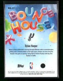 2025-26 Hoops Bounce House Dylan Harper #BH-17