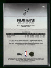 2025-26 Topps Signature Class Lime Refractor #/175 Dylan Harper Rookie #102