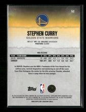 2025-26 Topps Signature Class Yellow Pandora Stephen Curry #52