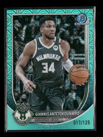 2025-26 Bowman Aqua Mojo #/125 Giannis Antetokounmpo #BCV-80