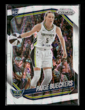 2025 Panini Prizm WNBA White Seismic Prizms Paige Bueckers #5