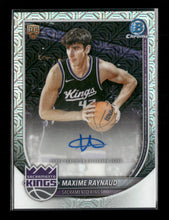 2025-26 Bowman Chrome Auto Mojo Refractor Maxime Raynaud Rookie #BCA-MR