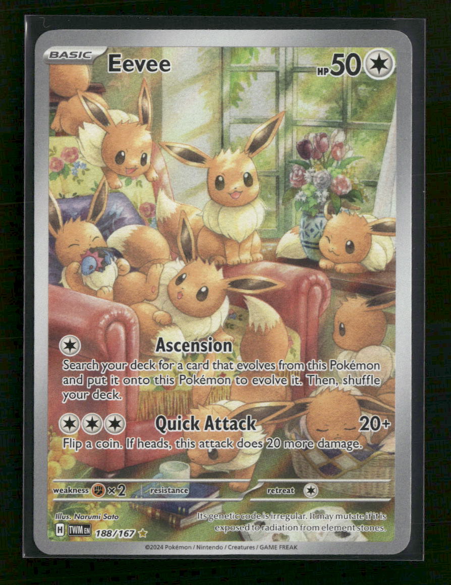 SV06: Twilight Masquerade Eevee #188/167