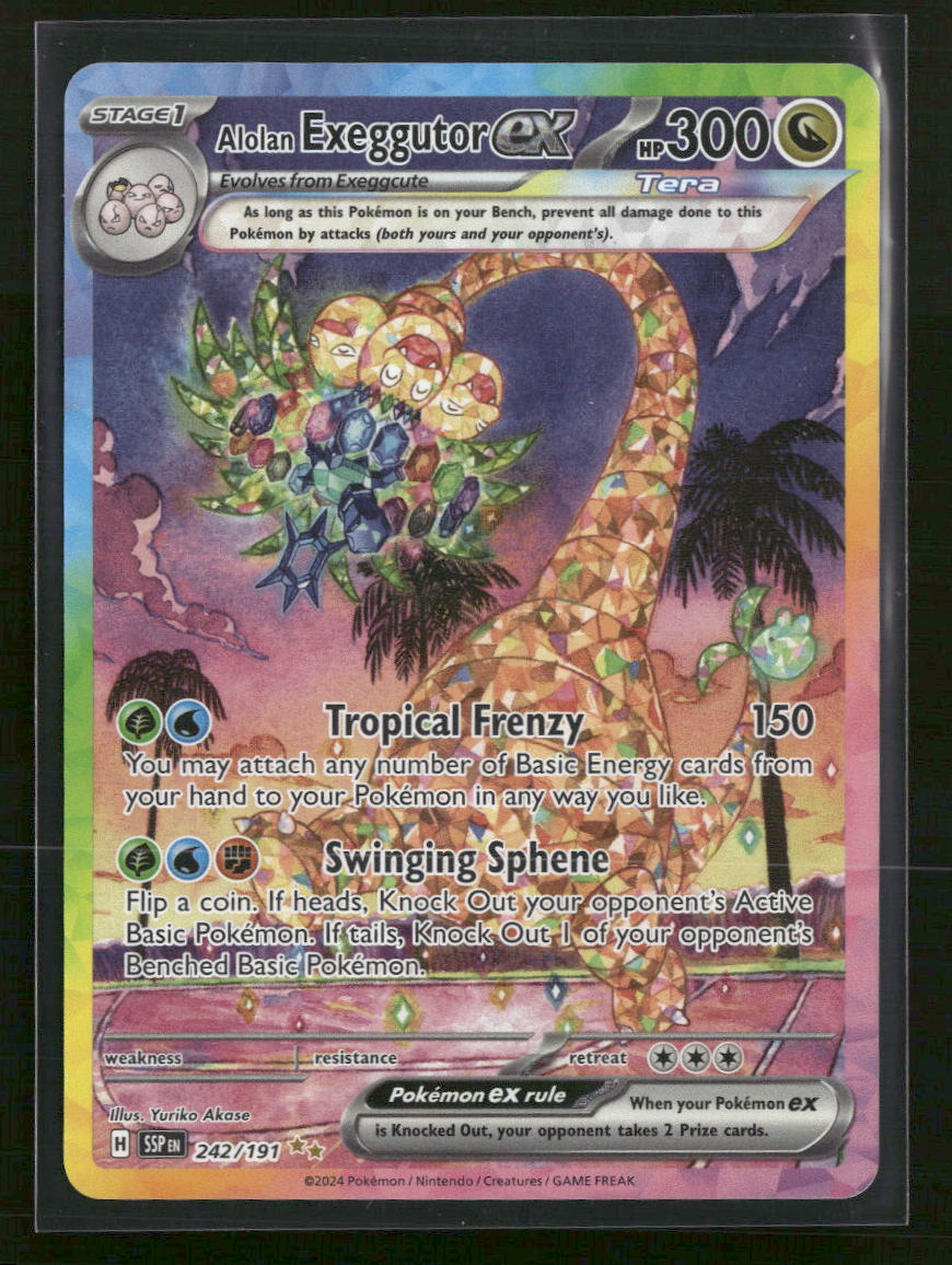 SV08: Surging Sparks Alolan Exeggutor ex #242/191
