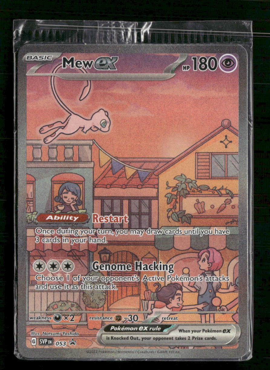 SV: Scarlet & Violet Promo Cards Mew ex #053 (Sealed)