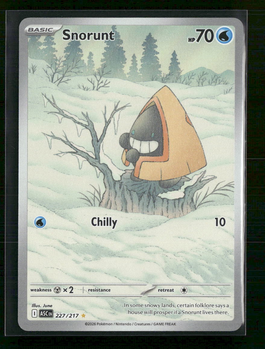 ME: Ascended Heroes Snorunt #227/217