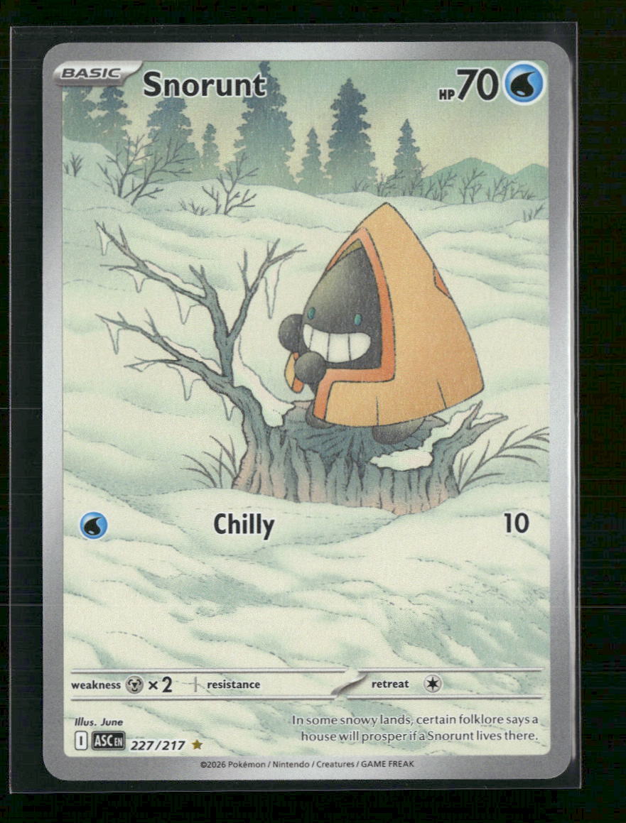 ME: Ascended Heroes Snorunt #227/217