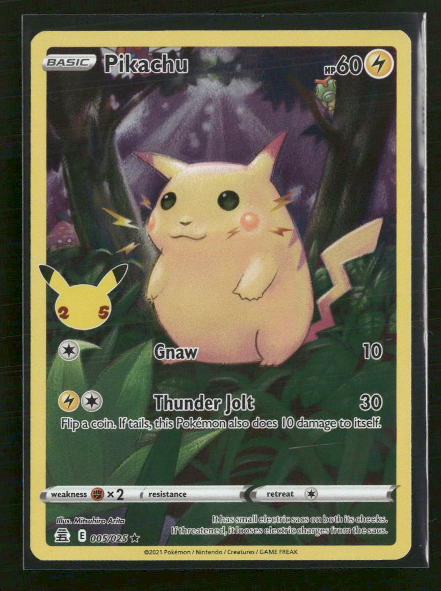 Celebrations Pikachu #005/025