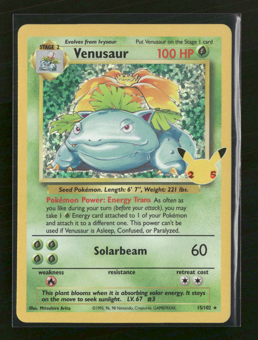 Celebrations: Classic Collection Venusaur #15/102