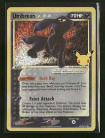 Celebrations: Classic Collection Umbreon Star #17/17