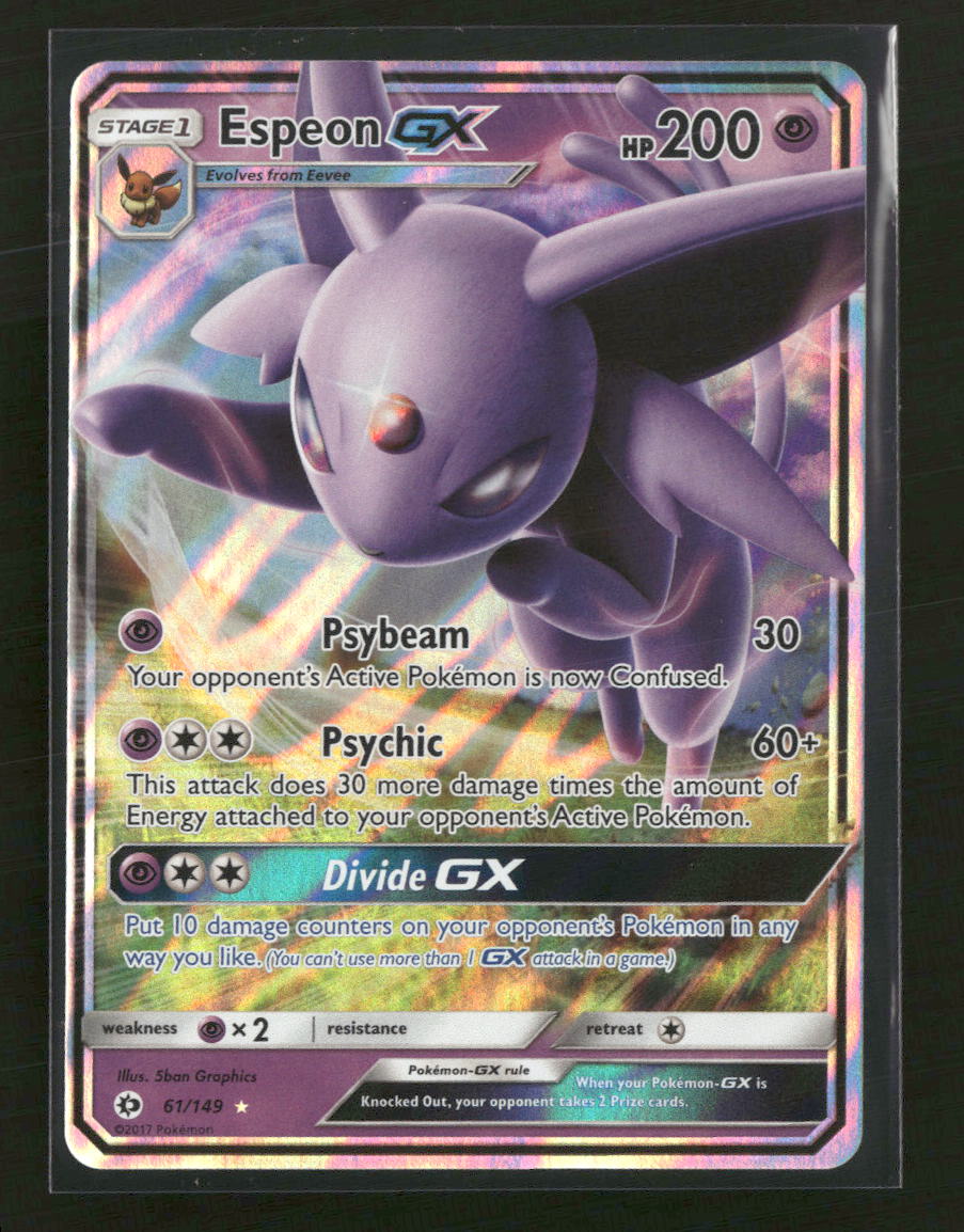 SM Base Set Espeon GX #61/149