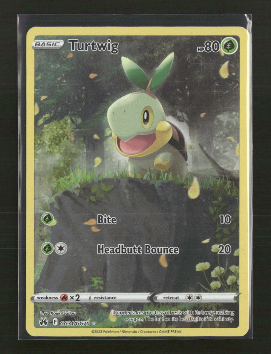 SWSH: Crown Zenith: Galarian Gallery Turtwig #GG31/GG70