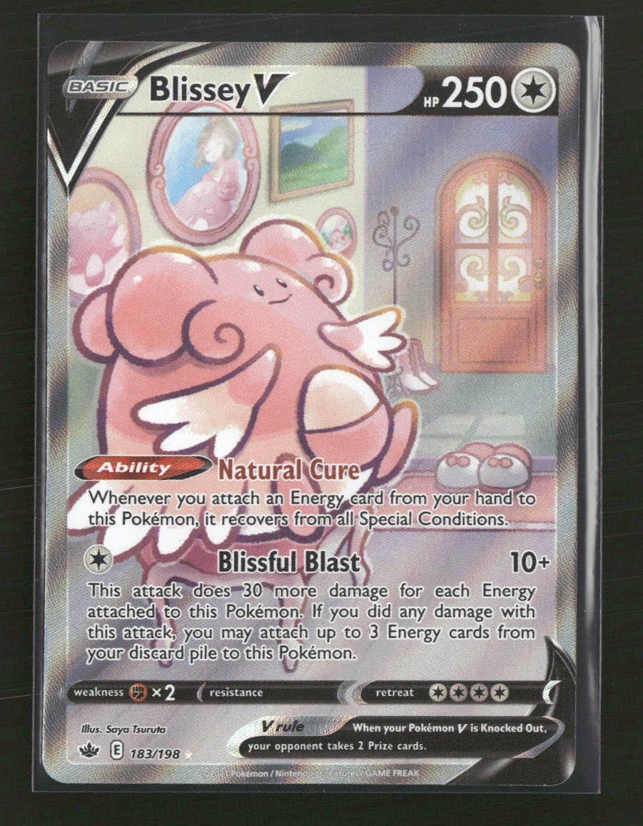 SWSH06: Chilling Reign Blissey V (Alternate Full Art) #183/198