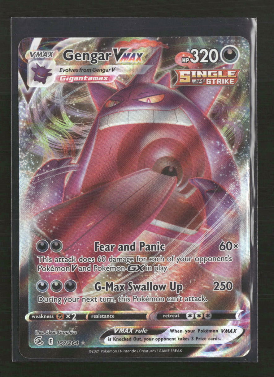 SWSH08: Fusion Strike Gengar VMAX #157/264