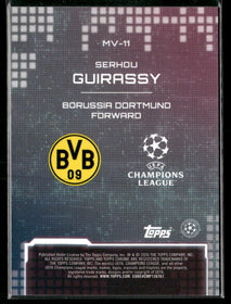 2025-26 Topps Chrome UEFA Club Competitions Meta Verse Serhou Guirassy #MV-11