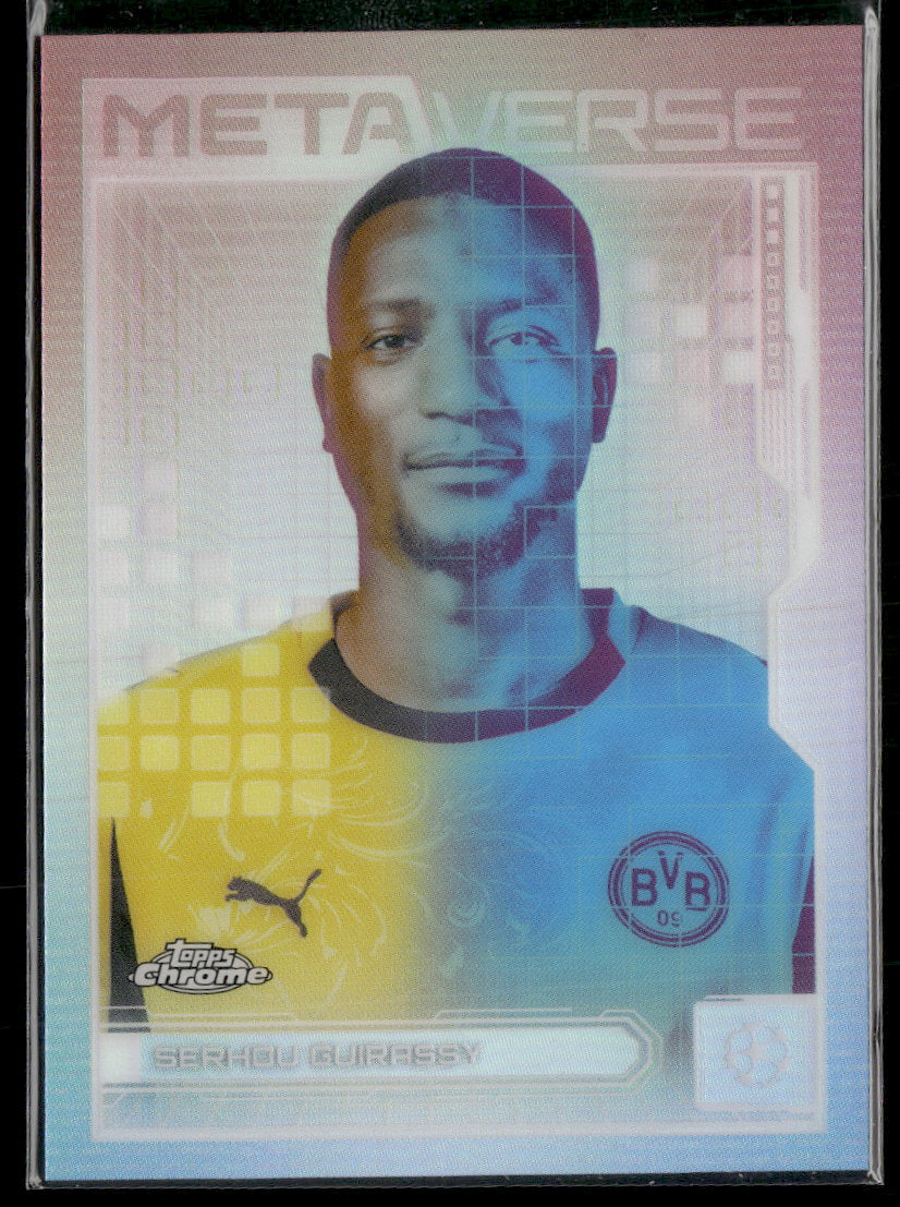 2025-26 Topps Chrome UEFA Club Competitions Meta Verse Serhou Guirassy #MV-11