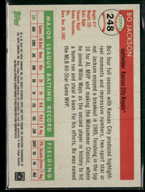 2025 Topps Chrome Platinum Blue Prism Refractors Bo Jackson #248