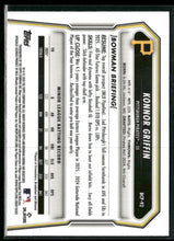 2026 Bowman Chrome Prospects Lazer Refractor Konnor Griffin #BCP-92