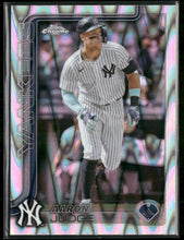 2025 Topps Chrome RayWave Refractors Aaron Judge #99