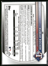 2025 Bowman Chrome Mojo Orange Refractor Kumar Rocker Rookie #/25 #80