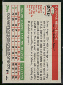 2025 Topps Chrome Platinum 1955 Topps City Variations Gunnar Henderson #55CV-12