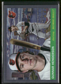 2025 Topps Chrome Platinum 1955 Topps City Variations Gunnar Henderson #55CV-12