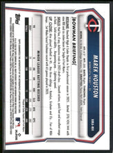 2026 Bowman Chrome Autographs Mojo Refractors Marek Houston Auto #BMA-MH