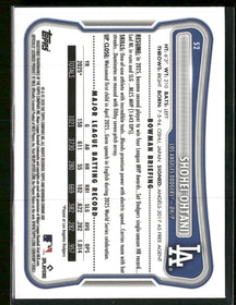 2026 Bowman Chrome Mojo Refractors Shohei Ohtani #52