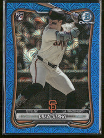 2026 Bowman Chrome Mojo Blue Refractors Drew Gilbert Rookie #/150 #40