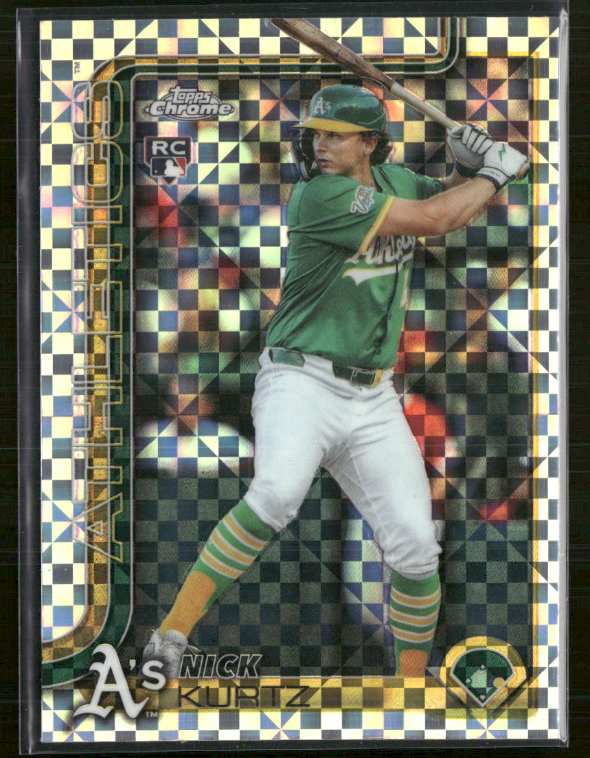 2025 Topps Chrome Update X-Factor Nick Kurtz Rookie #USC178